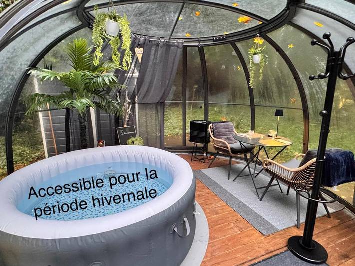 Location de vacances pour 5 personnes, avec piscine ainsi que jardin et jacuzzi, adapté aux familles à Saint-Évarzec - 2