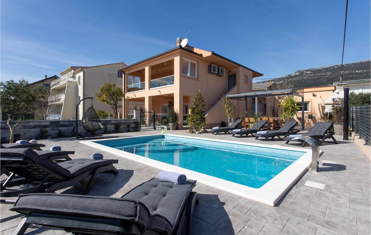 Ferienhaus für 8 Personen mit Garten in Kastel Stari, Kaštela