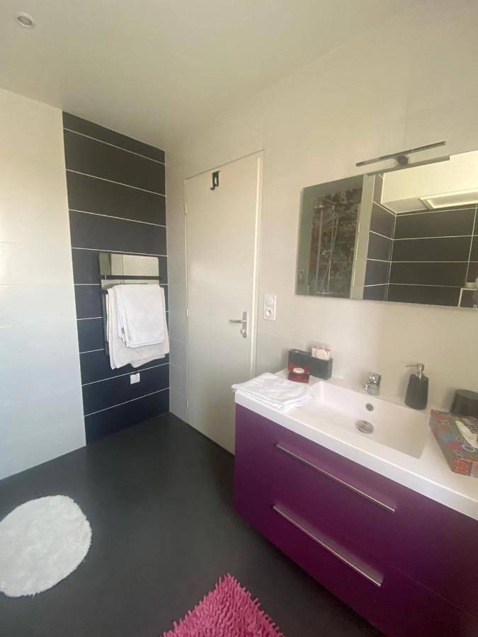 Appartement de vacances entier, Chambre avec salle de bain privée à l étage dans ma maison in Bourges, Région de Bourges