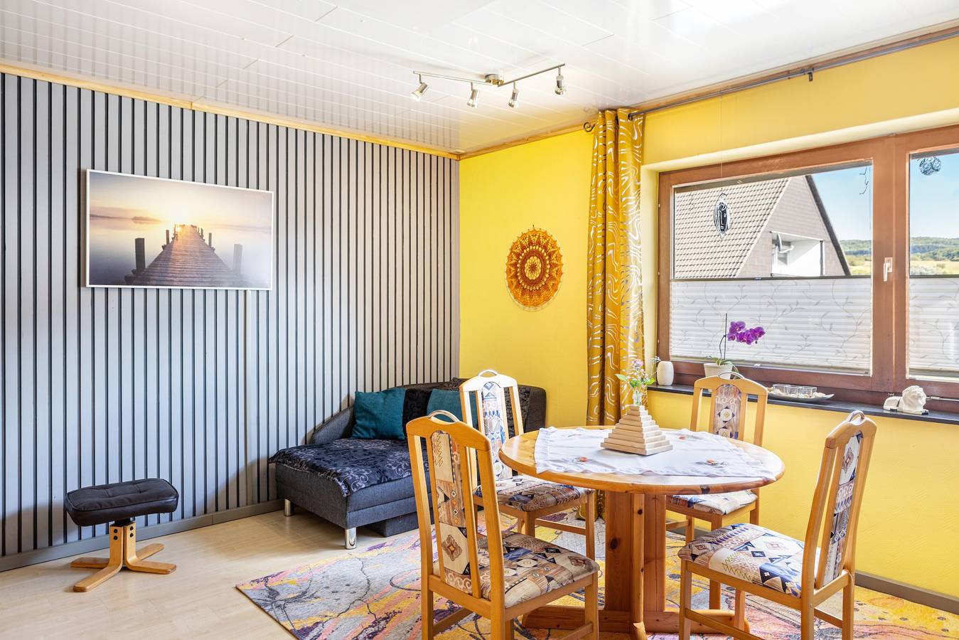 Ganze Wohnung, Ferienwohnung 'Energie und Balance' mit privater Terrasse, Balkon und Wlan in Hessisch Lichtenau, Werra-Meißner-Kreis