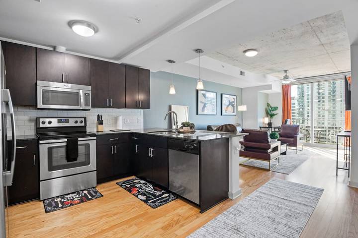 Holiday rental for 3 people, with terrace and pool in Atlanta