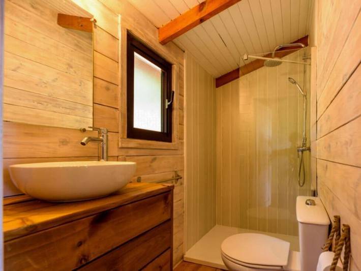 Camping U Pirellu - Chalet 4 personen - Hütte 2/4 Pers. in Porto-Vecchio, Sartène und Umgebung