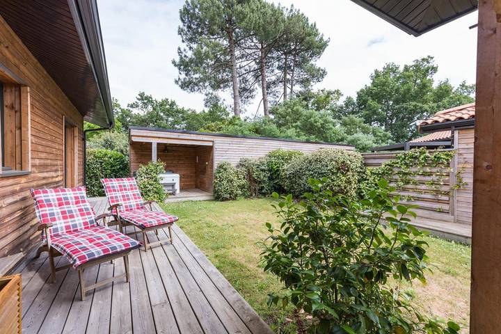 Gîte pour 6 personnes, avec jardin et terrasse ainsi que sauna et jacuzzi à Biscarrosse - 2