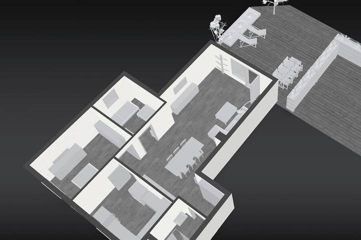 Ferienwohnung für 6 Personen, mit Terrasse in Prem - 2
