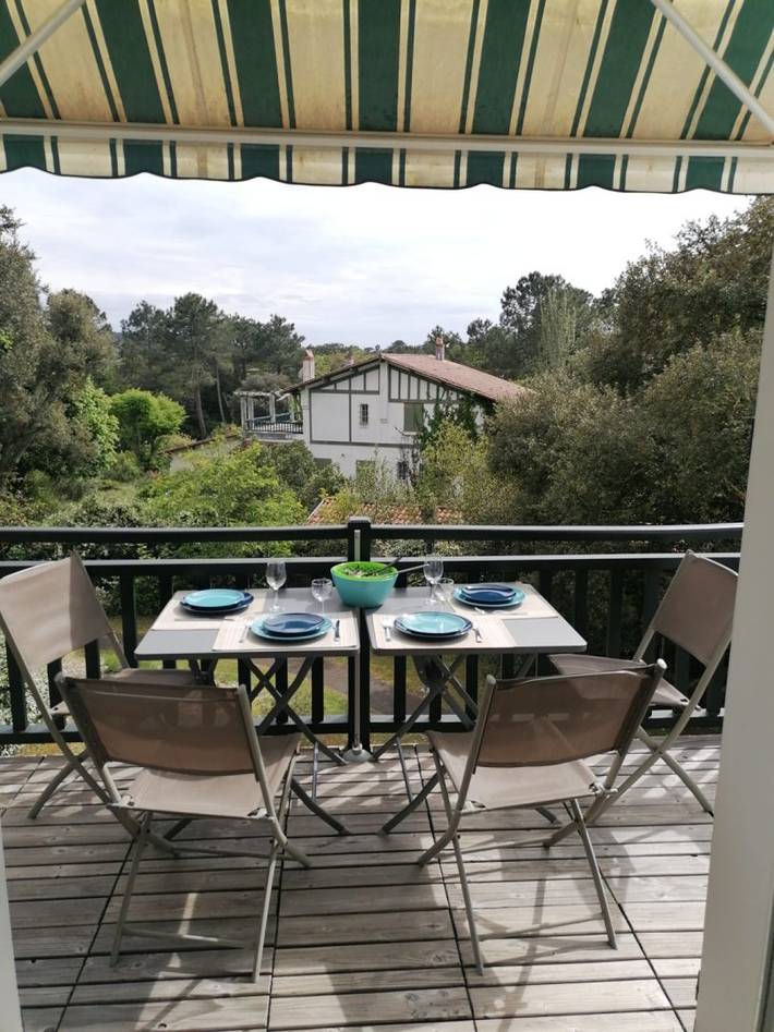 Gîte pour 4 personnes, avec jardin et balcon dans Plage des Abatilles