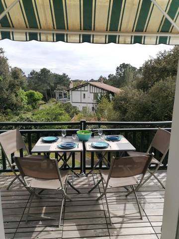 Gîte pour 4 personnes, avec jardin et balcon dans Le Moulleau