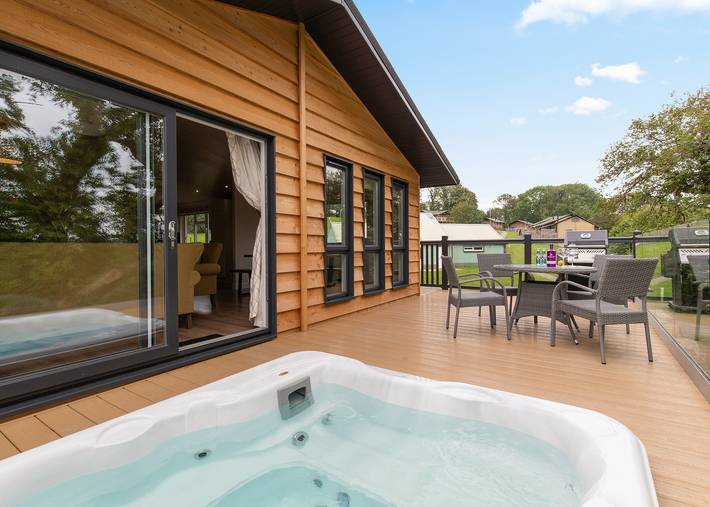 Chalet for 6 people in Wales