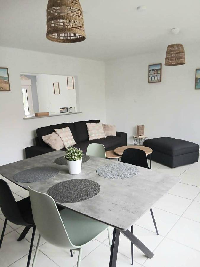 Location de vacances pour 4 personnes, avec jardin à Wacquinghen