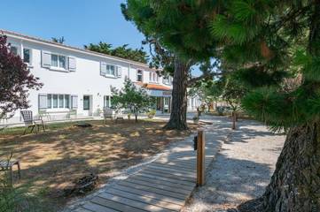 Hôtel pour 2 personnes, avec terrasse ainsi que vue et jardin à Noirmoutier-en-l'Île