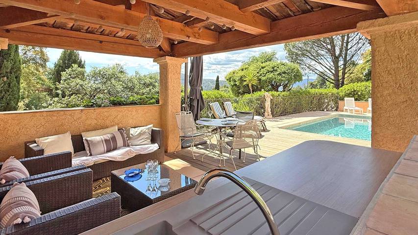 Studio für 3 Personen, mit Pool und Garten sowie Terrasse, mit Haustier in Sainte-Maxime - 4