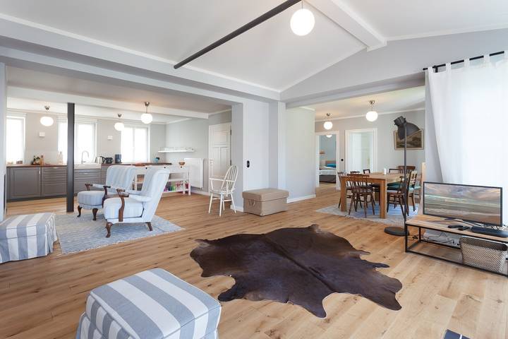 Ferienhaus für 12 Personen, mit Terrasse und Garten auf Rügen