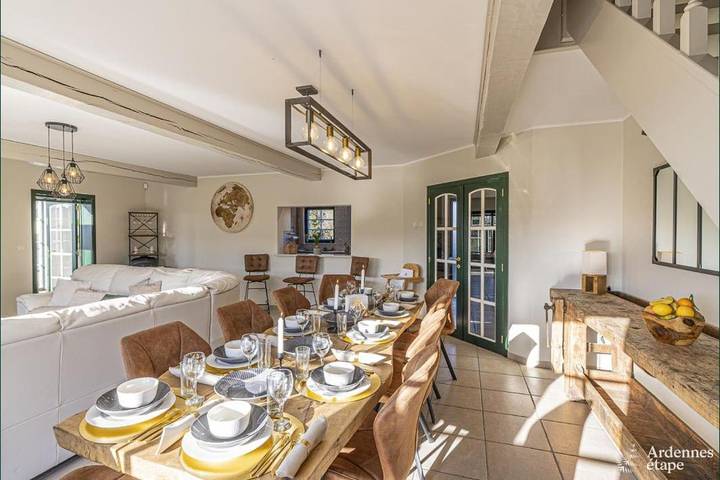 Location de vacances pour 9 personnes, avec piscine et balcon ainsi que jacuzzi et sauna dans Sohier - 4