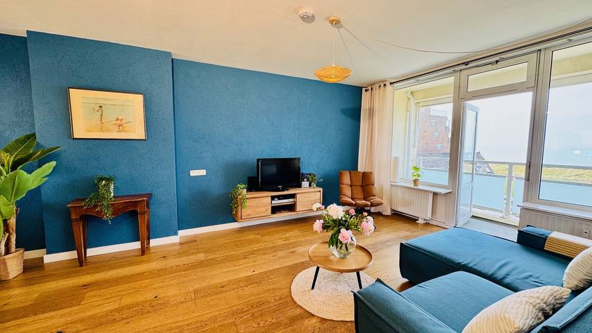 Ferienhaus mit meerblick für 4 Personen, mit Balkon/Terrasse und Balkon in Egmond