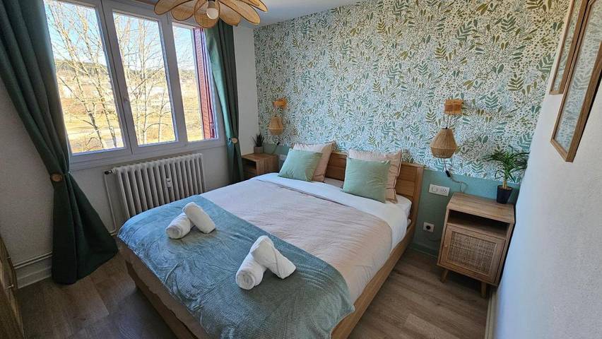 Gîte pour 8 personnes, avec jardin et vue à Pontarlier - 4