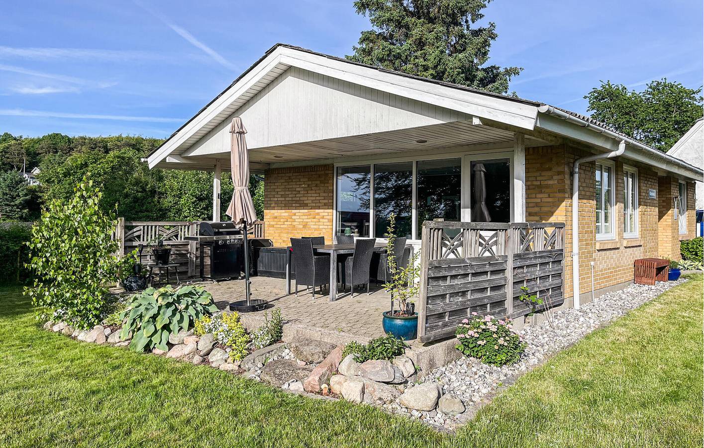 Ferienhaus für 4 Personen mit Garten in Brunsnæs, Broager