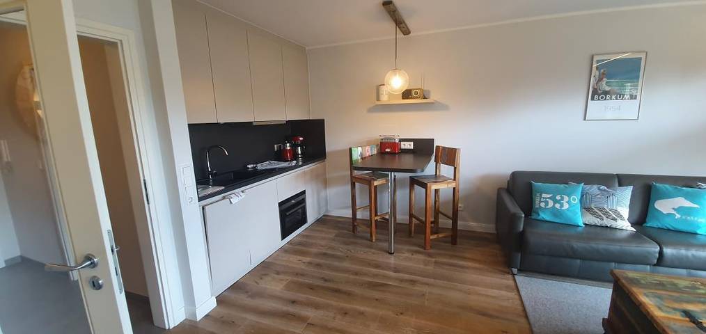 Ferienwohnung für 2 Personen, mit Balkon auf Borkum - 3