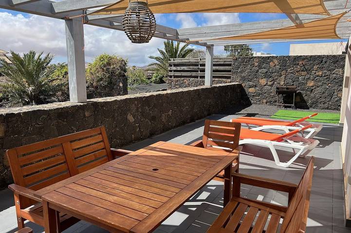 Ganze Wohnung, Studio Avec Grande Terrasse Pres Du Calderón Hondo in Lajares, La Oliva