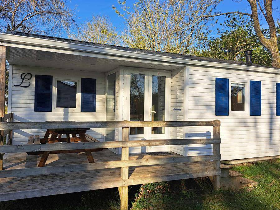 Camping Les Madières - Mobilheim 4 personen - Mh2 28 m² in Pordic, Côte de Goëlo