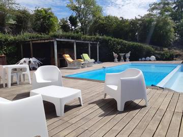 Chambre d’hôte pour 5 personnes, avec jardin ainsi que jacuzzi et piscine à Deshaies