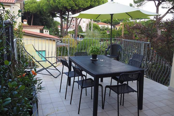 Ferienhaus für 7 Personen, mit Garten und Balkon, mit Haustier