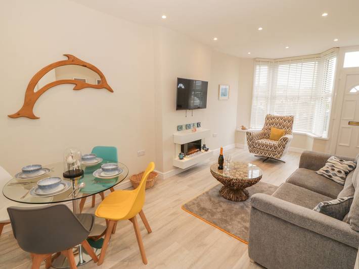 Ganze Wohnung, Ferienwohnung für 4 Personen mit Garten in Criccieth, Gwynedd