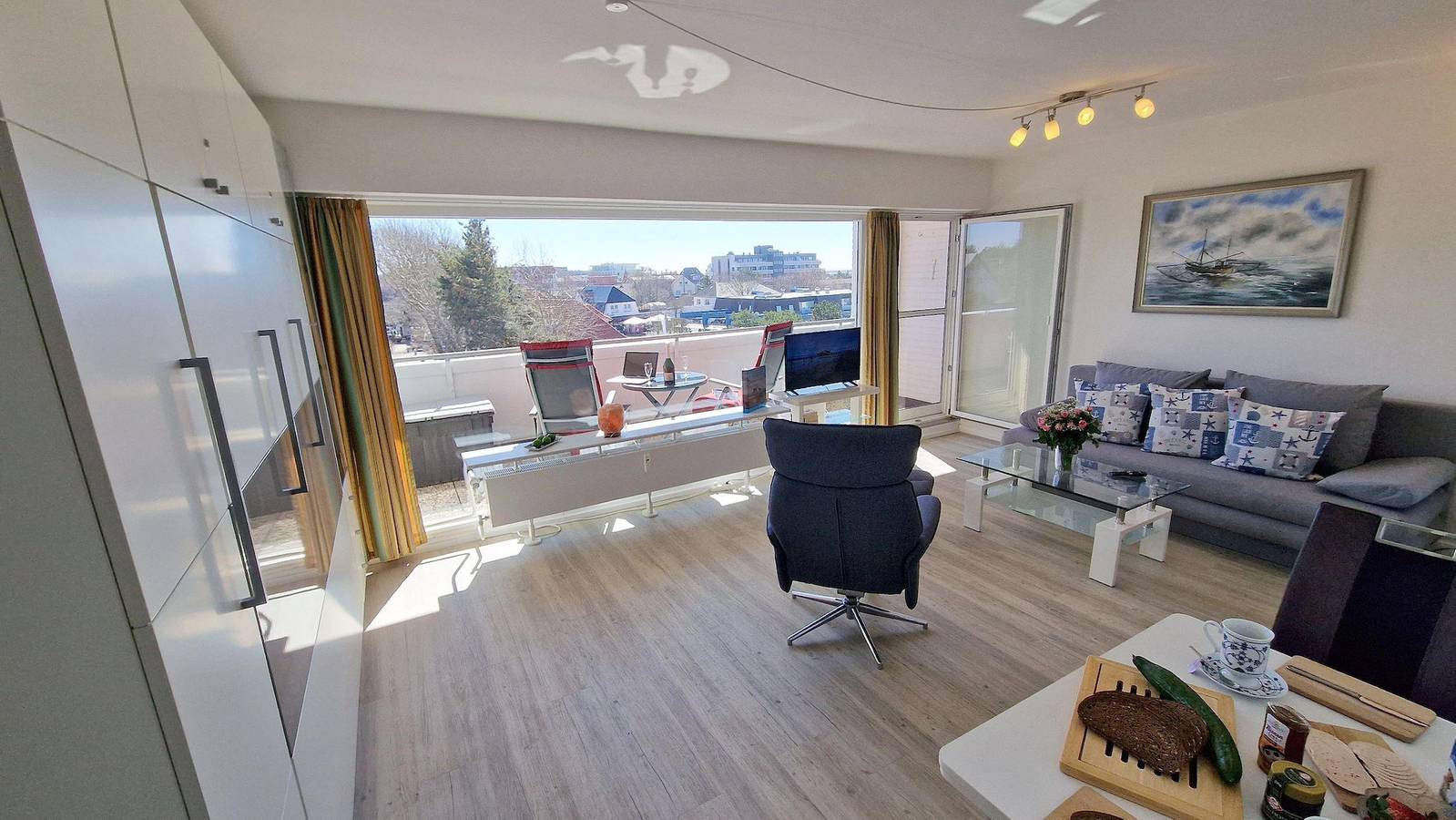 Ganzes Studio, Haus Luv und Lee Whg.32 "Nordseeblick" in St. Peter-Bad, St. Peter-Ording