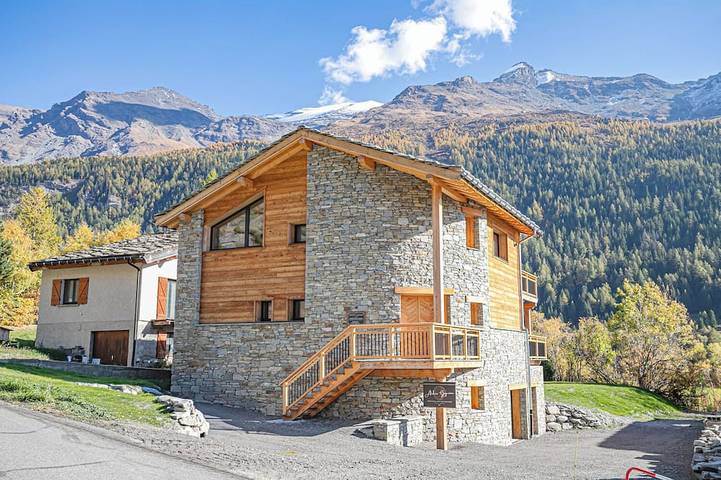 Chalet pour 12 personnes, avec sauna à Lanslevillard