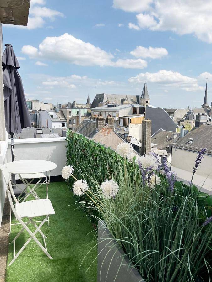 Ferienwohnung für 4 Personen, mit Terrasse und Ausblick, mit Haustier in Luxemburg (Stadt)