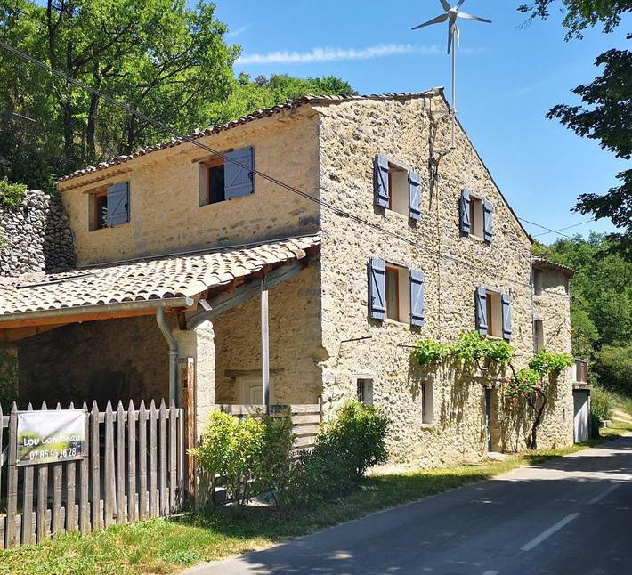 Maison de vacances pour 8 personnes, avec piscine ainsi que vue et jardin