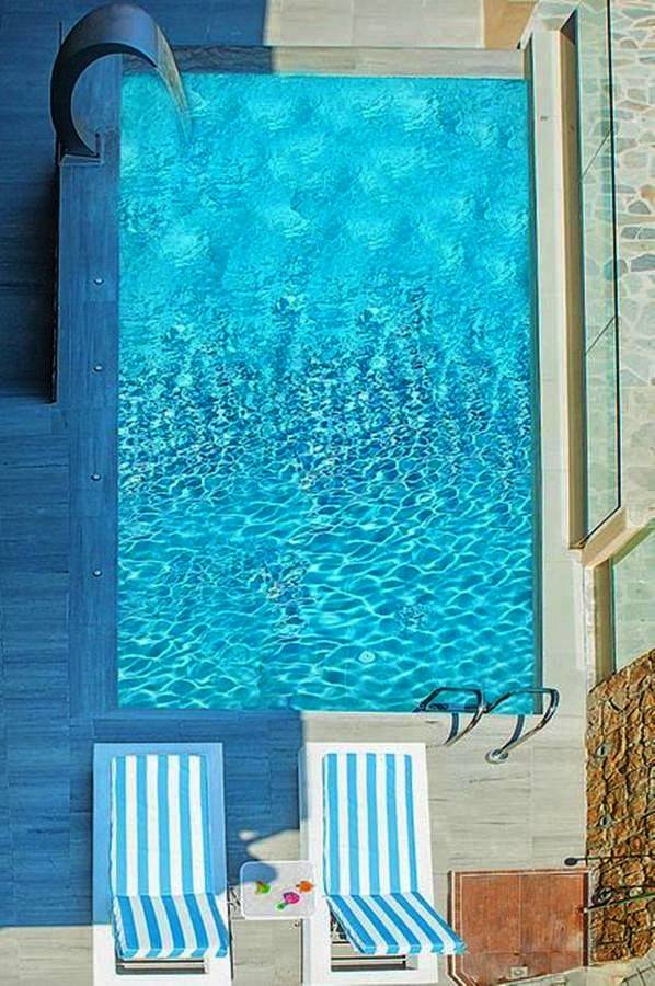 Hôtel pour 4 personnes, avec piscine ainsi que vue et jardin
