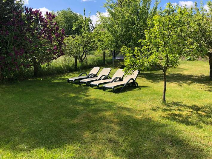 Ferienwohnung für 2 Personen, mit Garten und Seeblick sowie Terrasse, kinderfreundlich in der Feldberger Seenlandschaft - 4