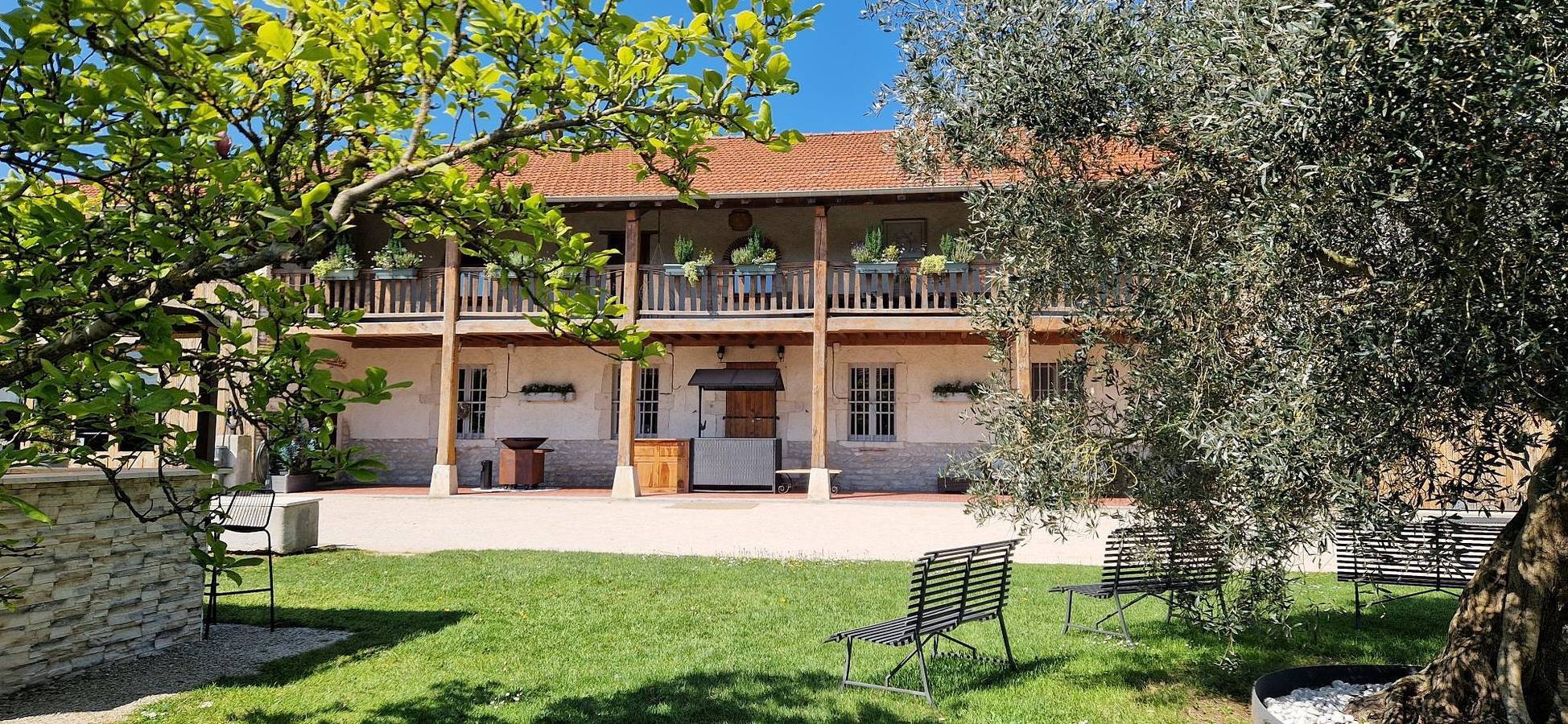Le gîte des combles in Saint-André-sur-Vieux-Jonc, Bourg-en-Bresse und Umgebung