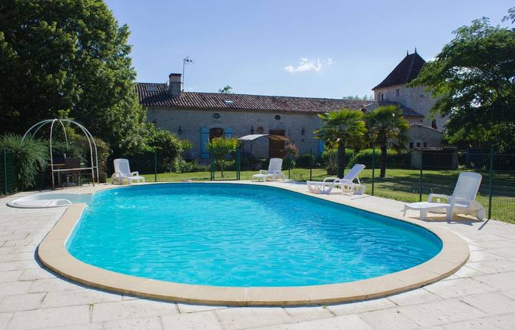Maison de vacances pour 13 personnes, avec piscine et terrasse