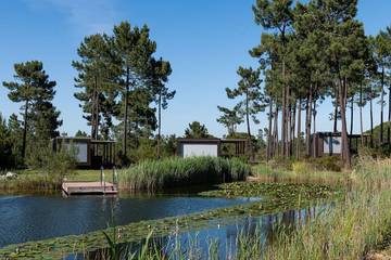 Gîte pour 4 personnes, avec piscine ainsi que jardin et terrasse à Comporta