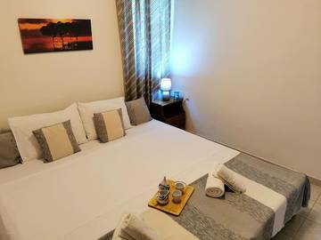 Gîte pour 2 personnes, avec balcon dans Σκάλα Ερεσού