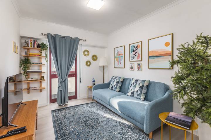 Vakantieappartement voor 3 personen, met terras in Porto