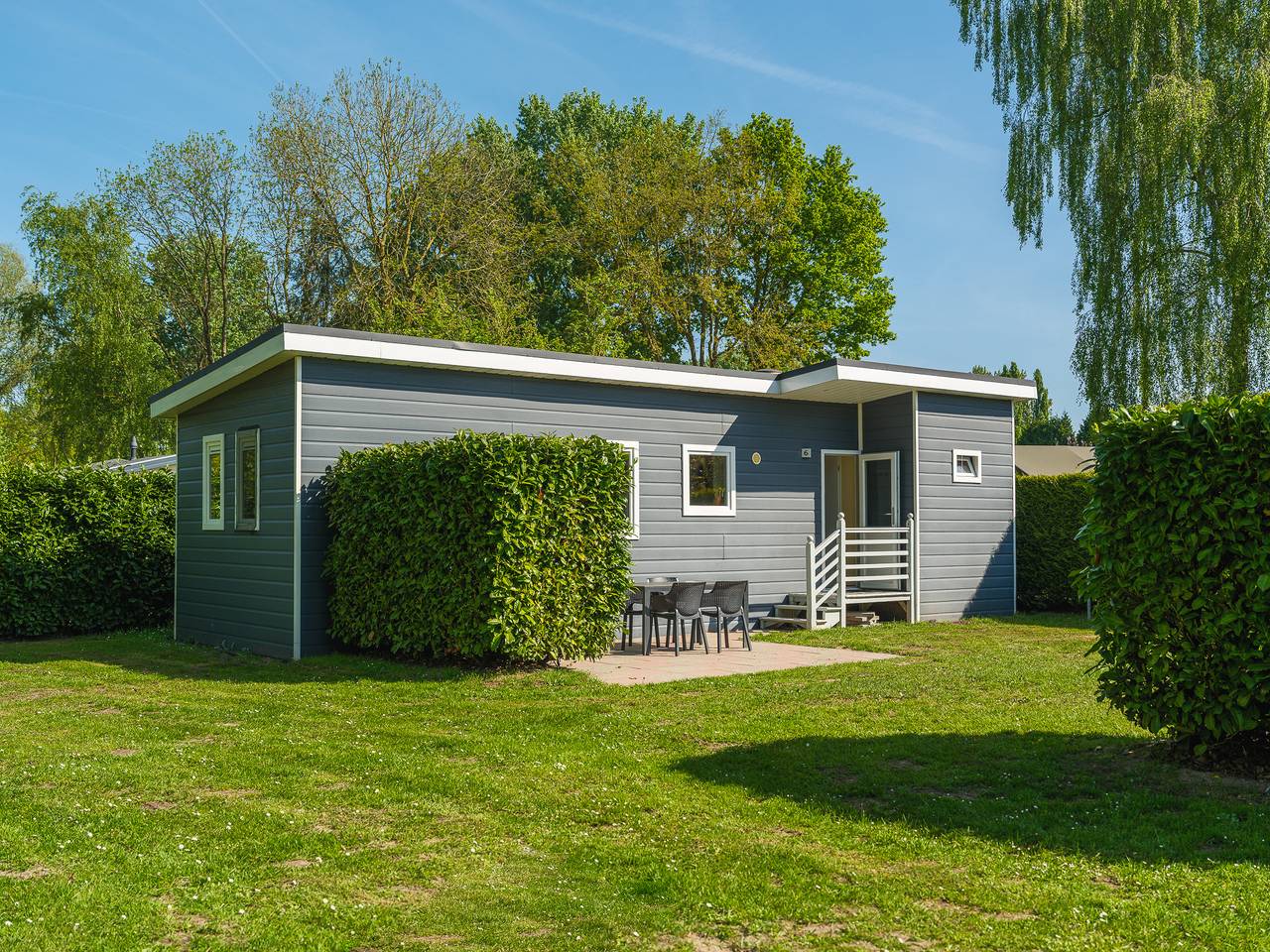 De Scherpenhof — Oeverland Chalet Komfort | 5 Personen in IJssel