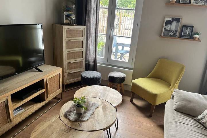 Location de vacances pour 5 personnes dans Plage de la Clère