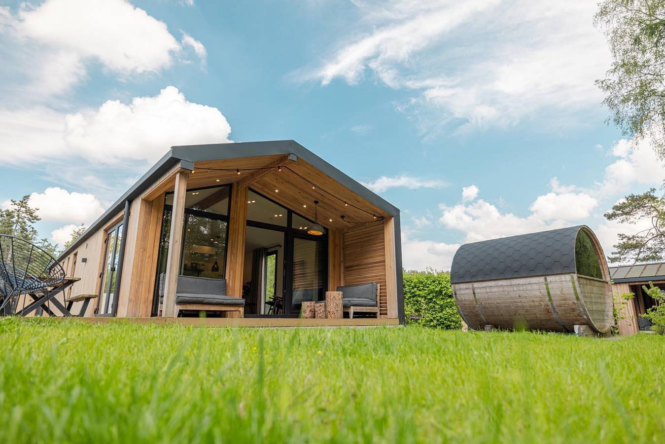 Wb Resort Gmbh — Natur Lodge mit Panorama Sauna | 6 Pers. in Wilsum, Landkreis Grafschaft Bentheim
