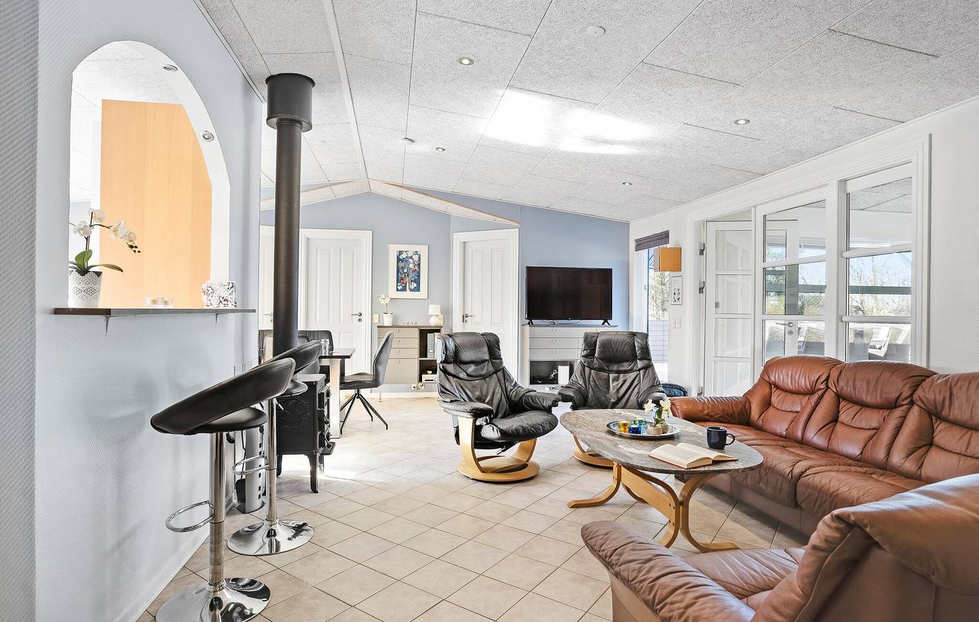 Ferienhaus für 10 Personen mit Terrasse in Vesteregn (Nortenbro), Humble