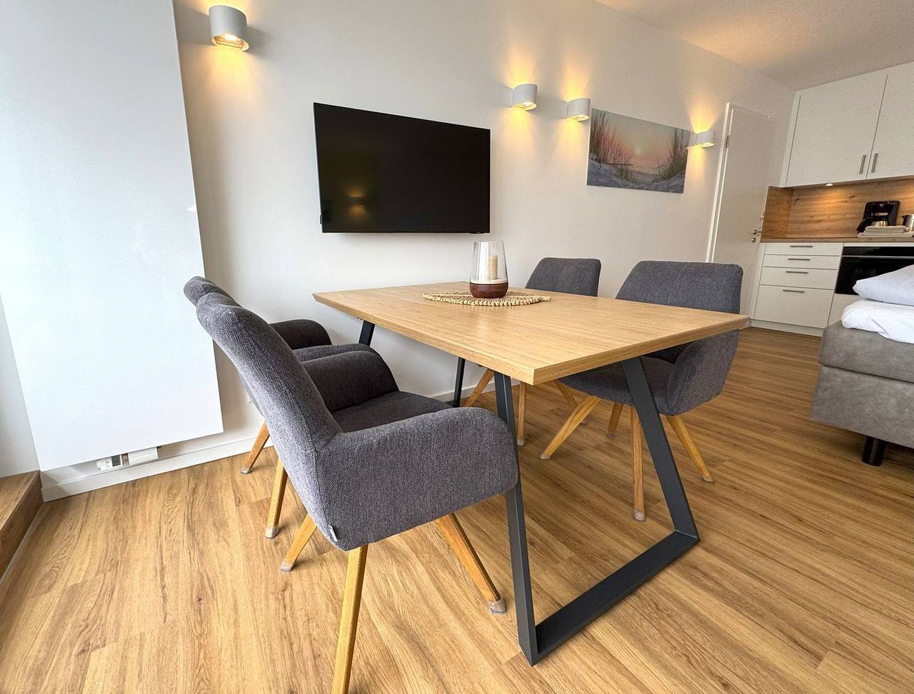 Apartamento entero, Ferienwohnung 22 im Haus Kalfamer in Norderney Weststrand, Norderney