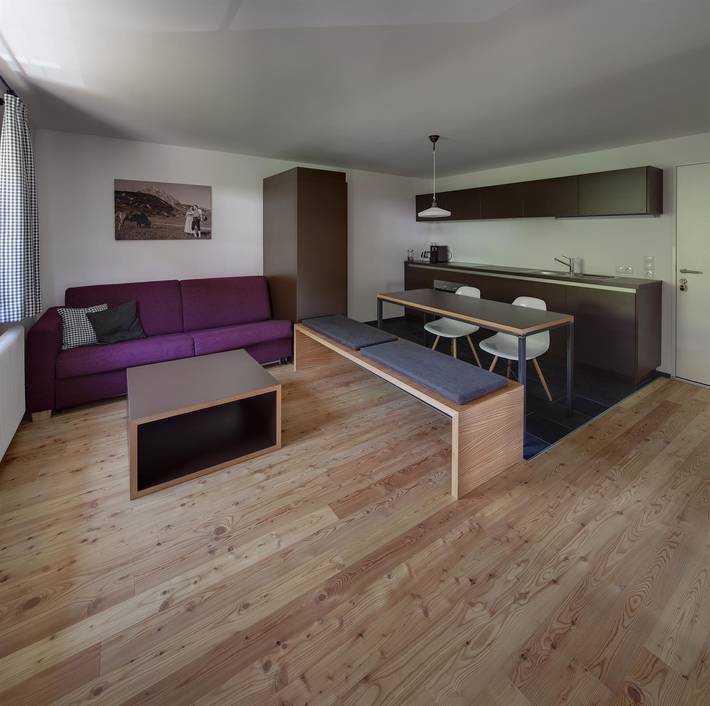 Gîte pour 2 personnes, avec jardin, adapté aux familles à Galtür