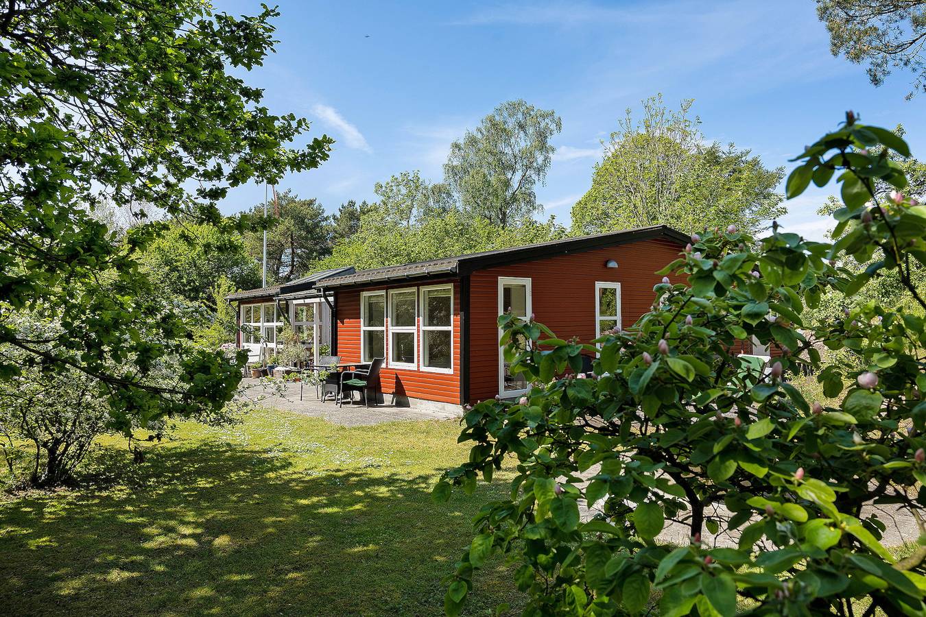 Schönes Ferienhaus im Erholungsgebiet in Boderne, Aakirkeby