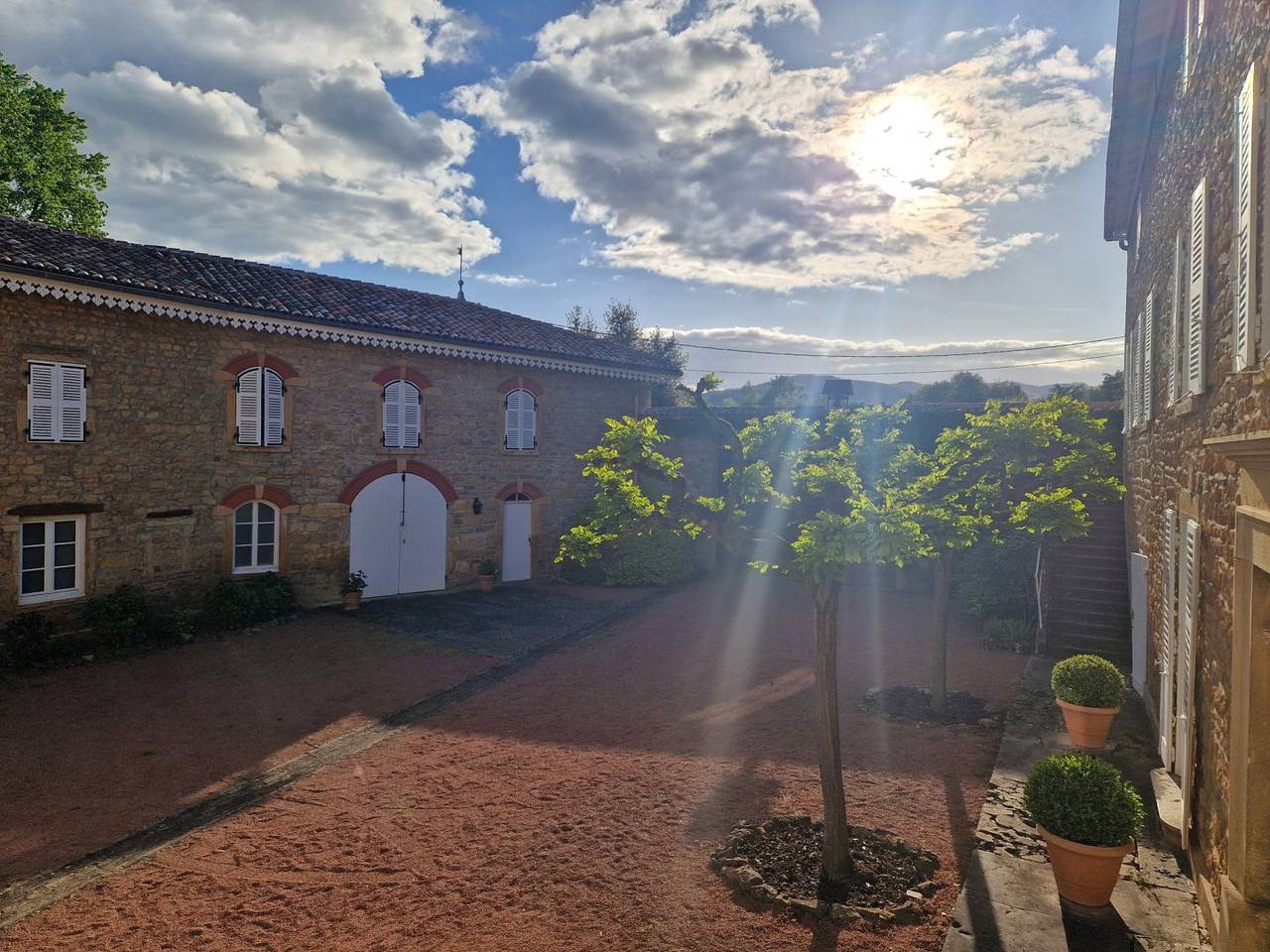 Domaine des Franchises - Beaujolais Pierres Dorées - Chambre in Denicé, Région de Villefranche-sur-Saône