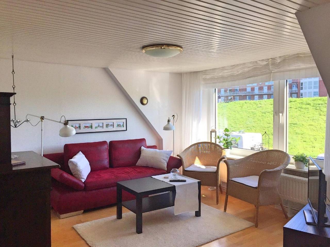 Ganze Wohnung, Apartment „Fabys Ferienwohnung“ mit Balkon und Wlan in Twielenfleth, Hollern-Twielenfleth