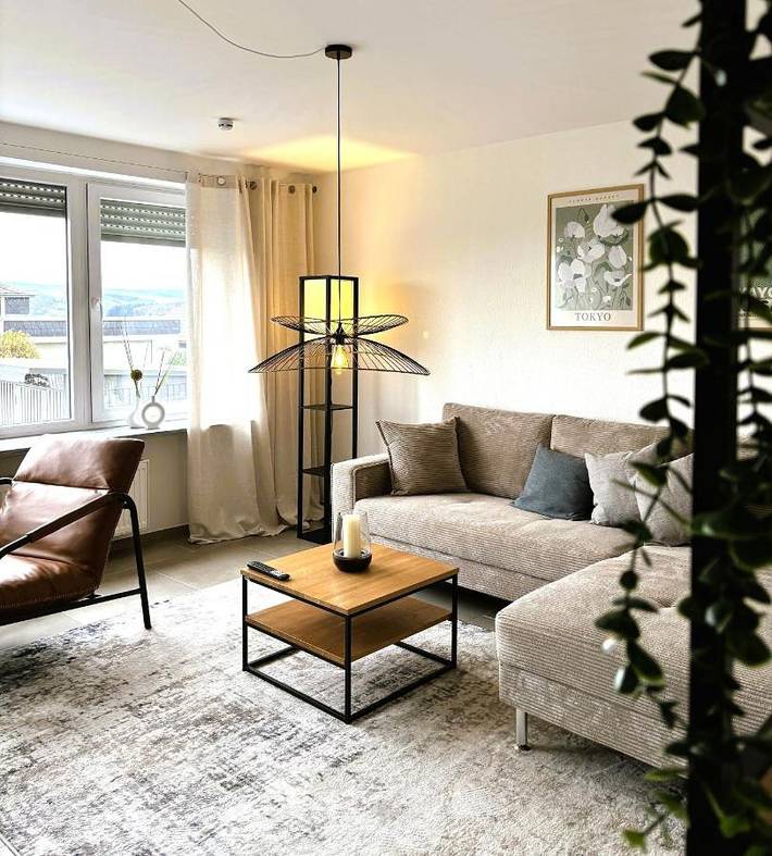 Ferienwohnung für 4 Personen, mit Ausblick und Terrasse