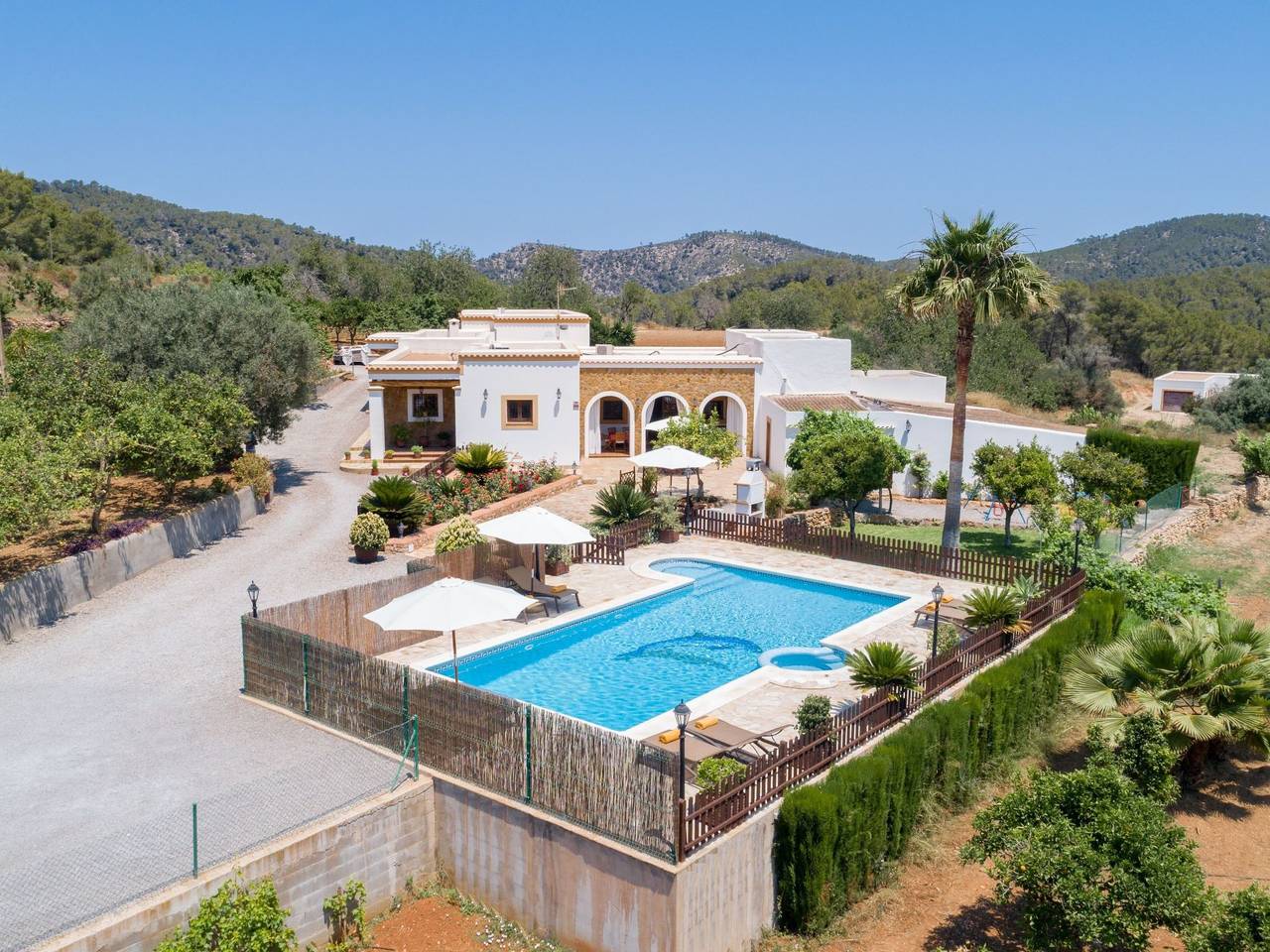 Villa Can Juanó mit privatem Pool in Sant Joan de Labritja, Ibiza Norden