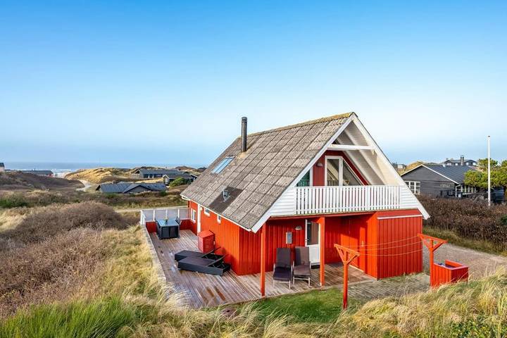 Villa for 6 personer, med Sauna og Udsigt i Henne