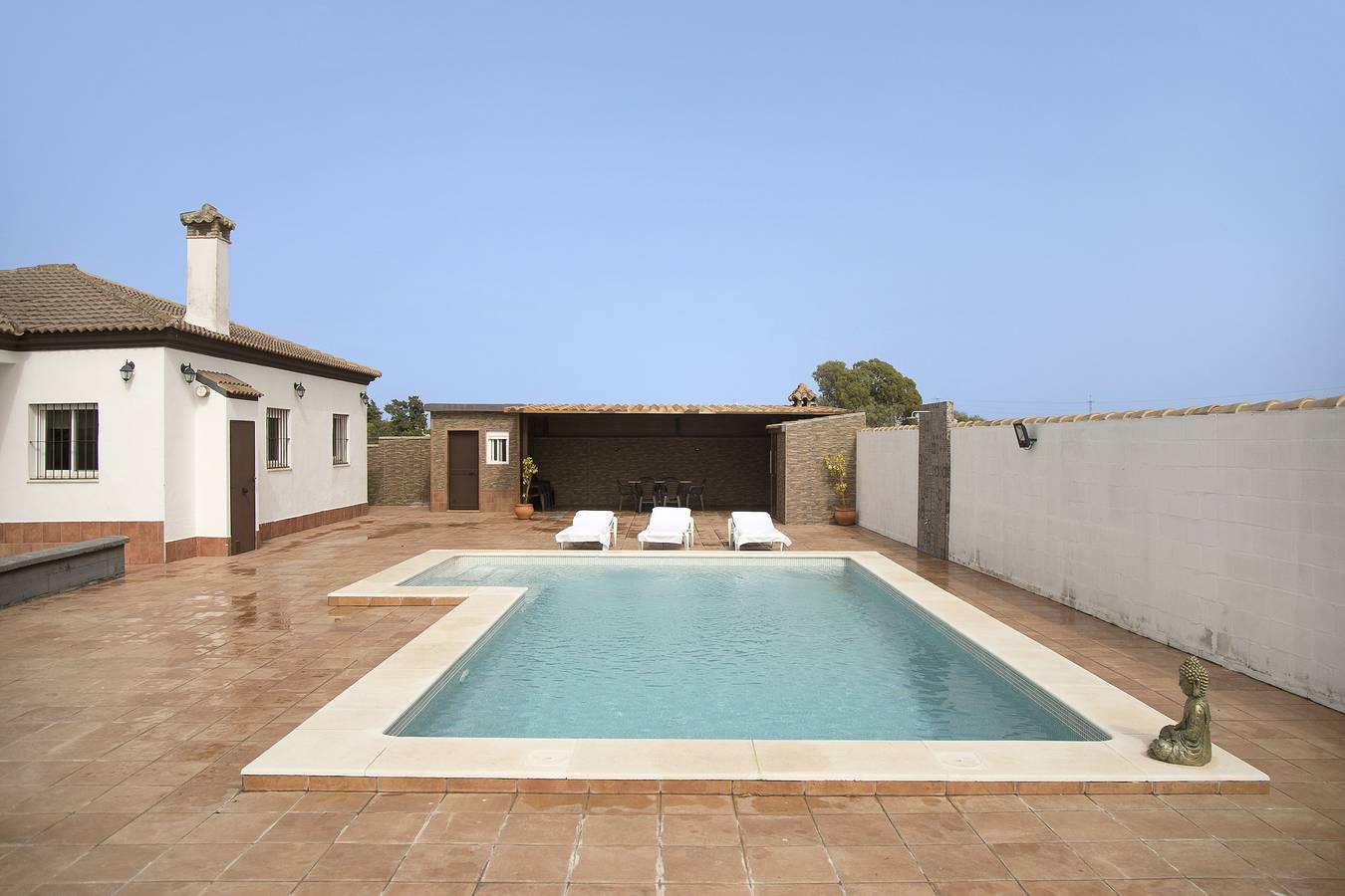 Villa "Barrosa" con piscina privada y Wi-Fi in Playa La Barrosa, Chiclana de la Frontera