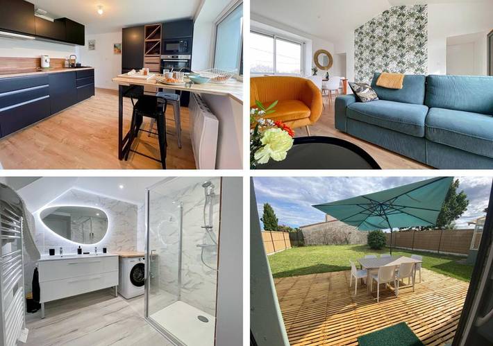 Location de vacances pour 6 personnes, avec jardin et terrasse dans Divatte-sur-Loire - 2